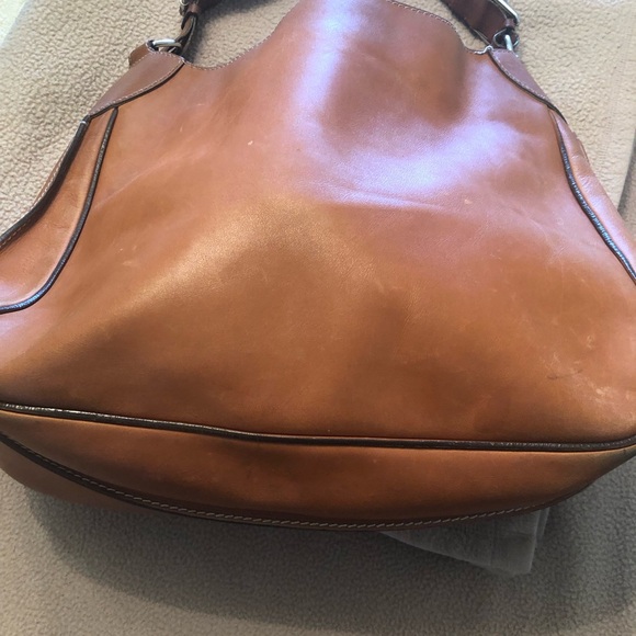 Ralph Lauren Women’s Leather Hobo Bag From The Made in Italy Collection - Picture 2 of 16